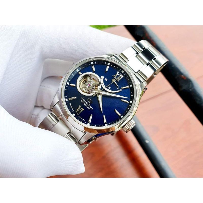[HCM]Đồng hồ nam chính hãng Orient Star RE-AT0001L00B - Máy Automatic - Kính sapphire giả rẻ