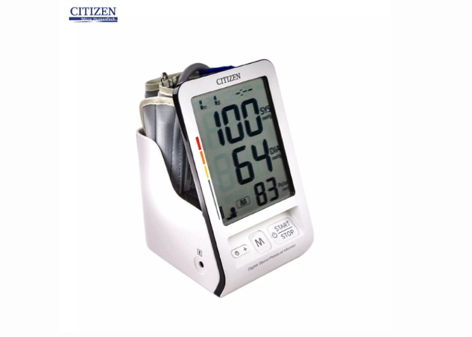 CHÍNH HÃNG Máy đo huyết áp điện tử bắp tay cao cấp CITIZEN CH-456
