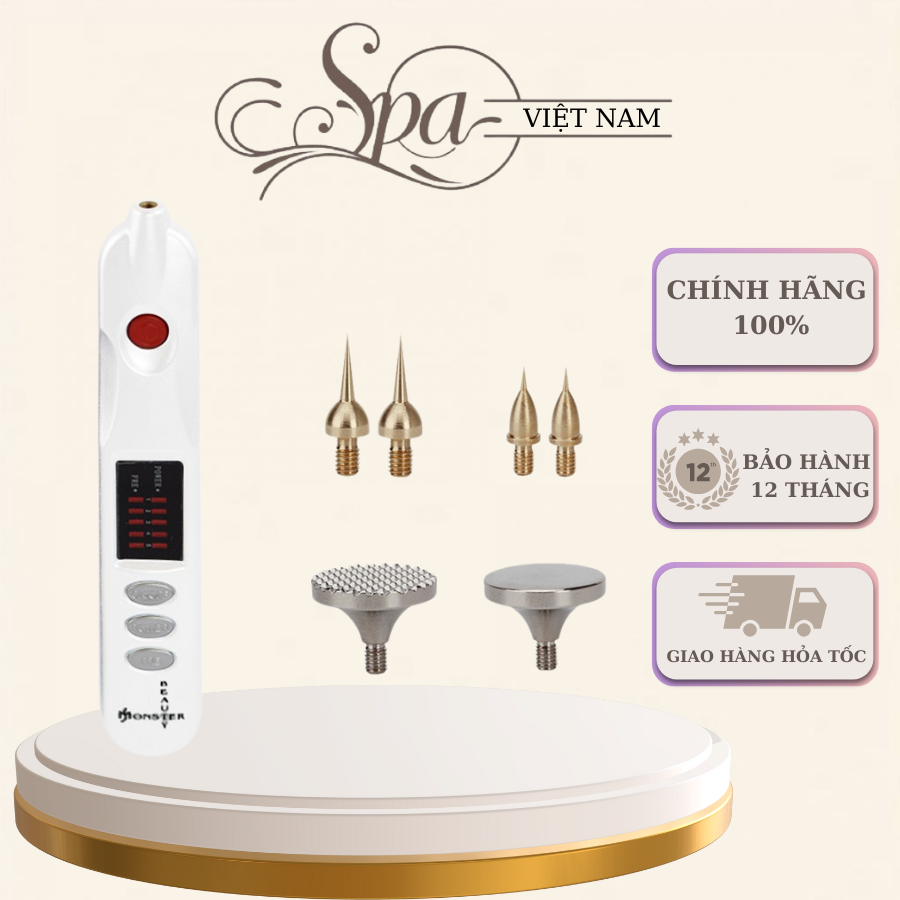 Máy plasma nhấn mí đốt nốt ruồi mụn thịt nám tàn nhang có tích điện bảo hành 12 tháng
