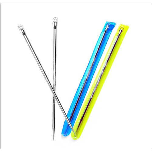 Combo 12 Cây nặn mụn 2 đầu chuyên nặn mụn trứng cá đầu đen Hàn Quốc