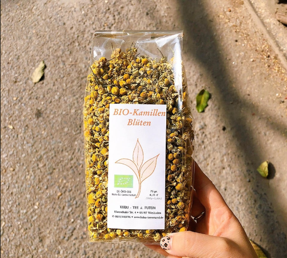 Trà hoa cúc nguyên bông hữu cơ Bio 75g