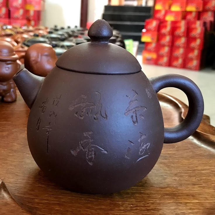 Ấm Tử Sa Nghi Hưng dáng long đán