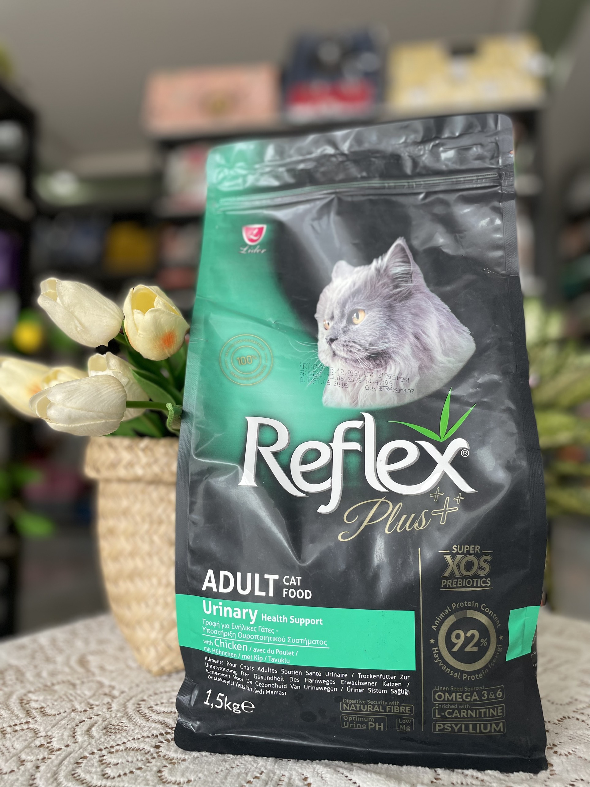 Thức ăn Mèo Reflex adult Urinary	Túi 1,5kg