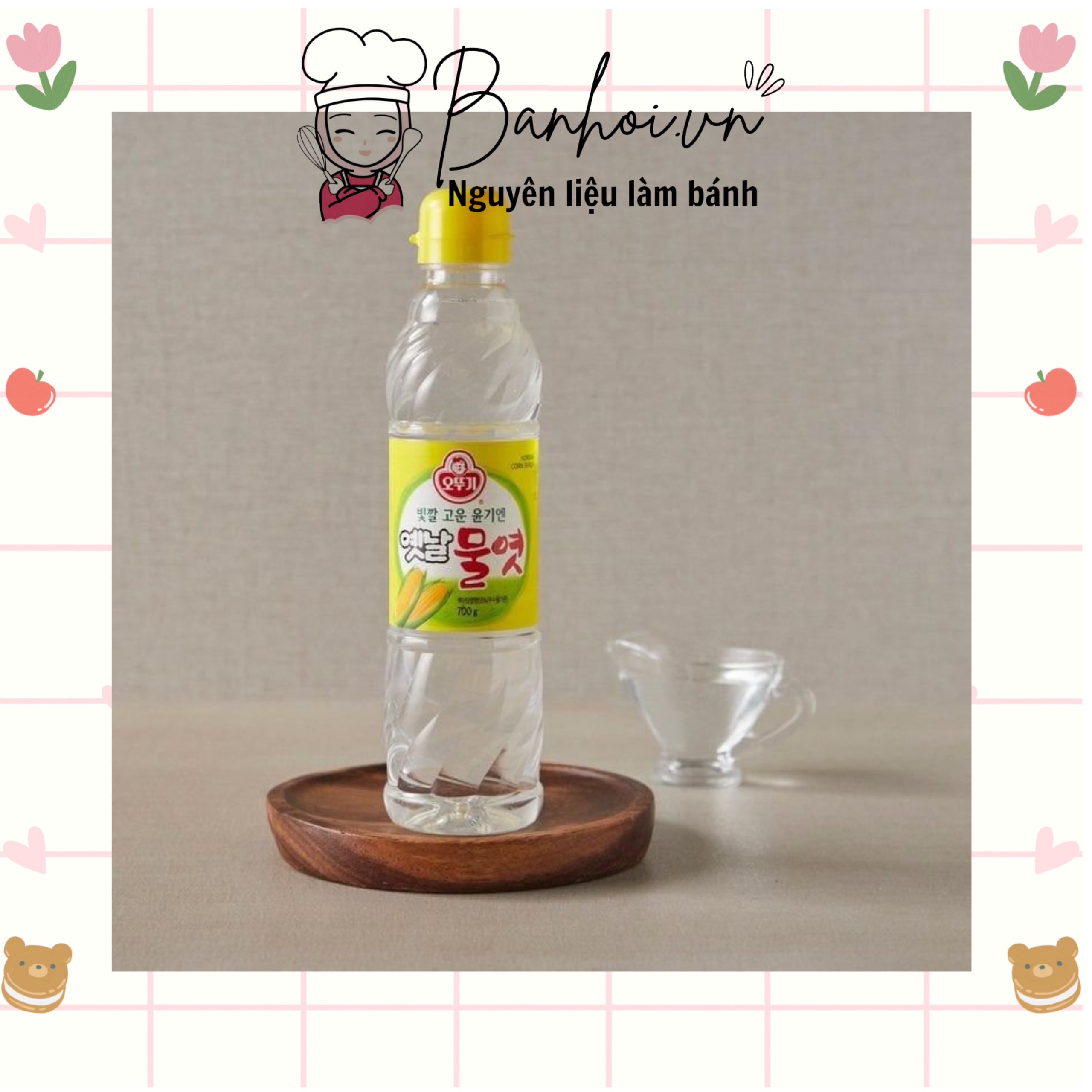 Nước đường hàn quốc - đường bắp - siro bắp chai 700g