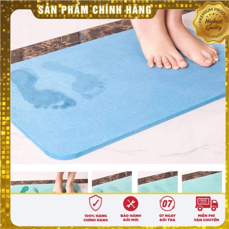 Thảm đá siêu thấm Nhật Bản chống nấm mốc, thảm lau chân thấm hút