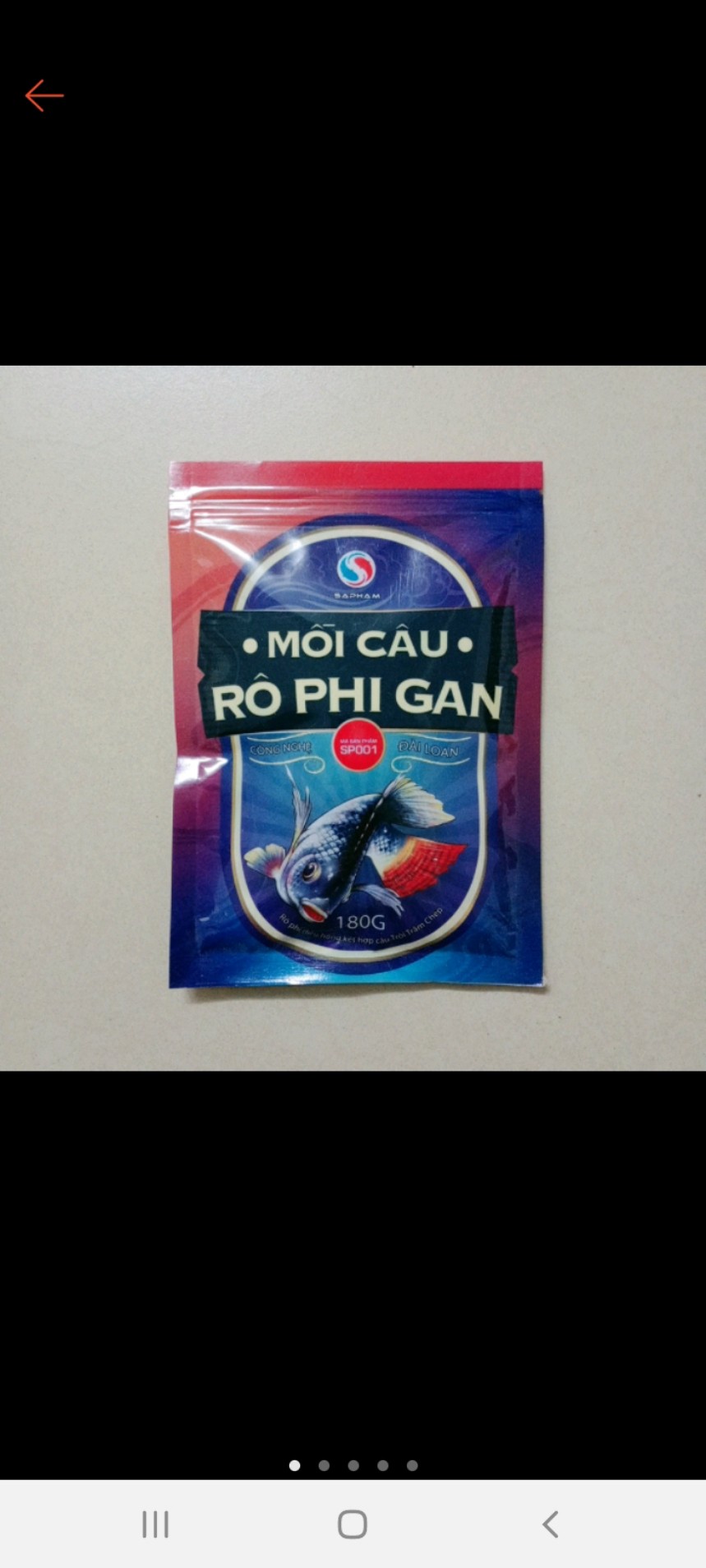 Mồi câu rô phi gan sa phạm - sapham fishing