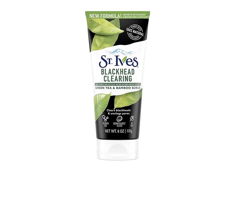 Sữa rửa mặt tẩy tế bào chết ngừa mụn St.Ives Trà Xanh 170g