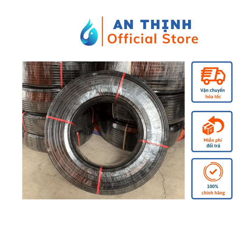 Cuộn 10m ống tưới cây ldpe 16mm