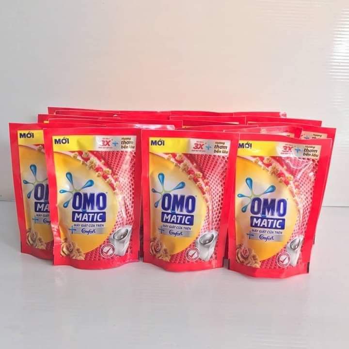 Nước giặt Omo cửa trên 150g