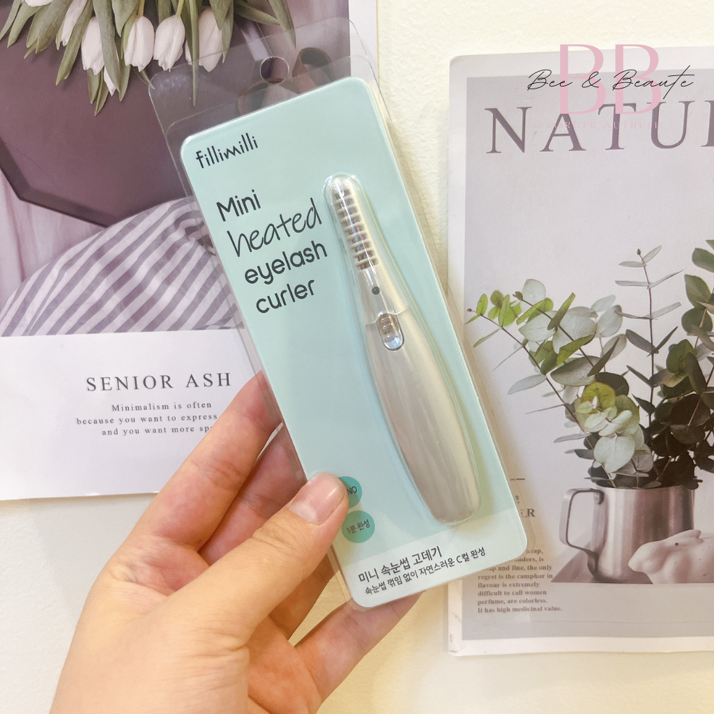 Máy uốn mi nhiệt fillimilli heated eyelash curler hàn quốc