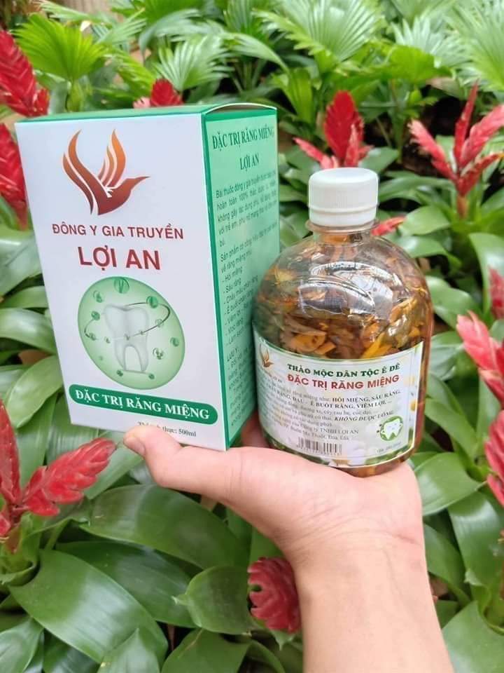 Lợi An Giúp hết Sâu răng, nhiệt miệng, ê buốt, viêm lợi, tụt lợi 500ml