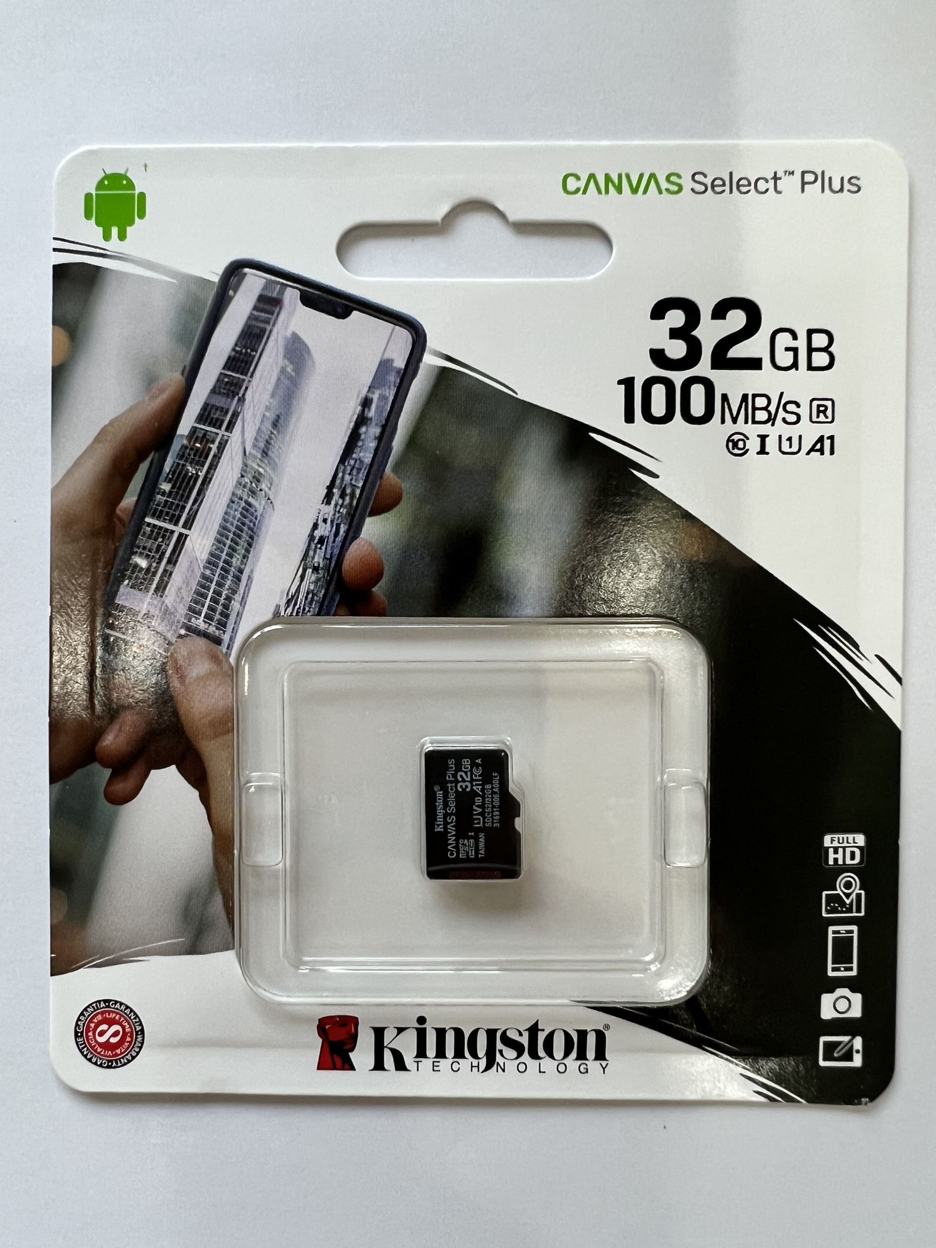 Thẻ nhớ microsd kingston canvas select plus, tốc độ uhs-i class 10 lên đến 100 mb/s, dung lượng 32gb / 64gb / 128gb - hãng phân phối chính thức