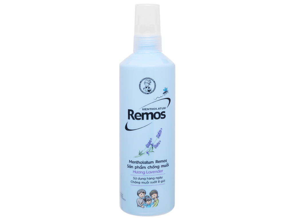 Xịt chống muỗi Remos mentholatum 60ml