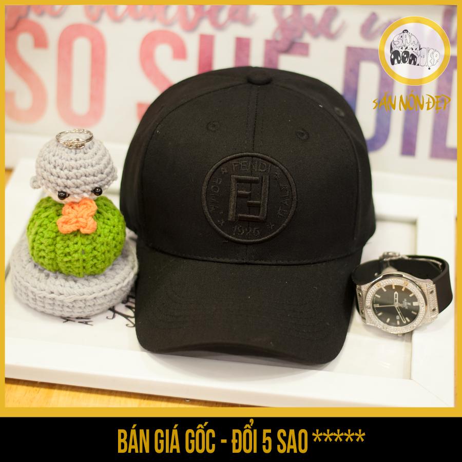 Nón lưỡi trai, mũ lưỡi trai, nón kết thêu Fendi 2 chứ F