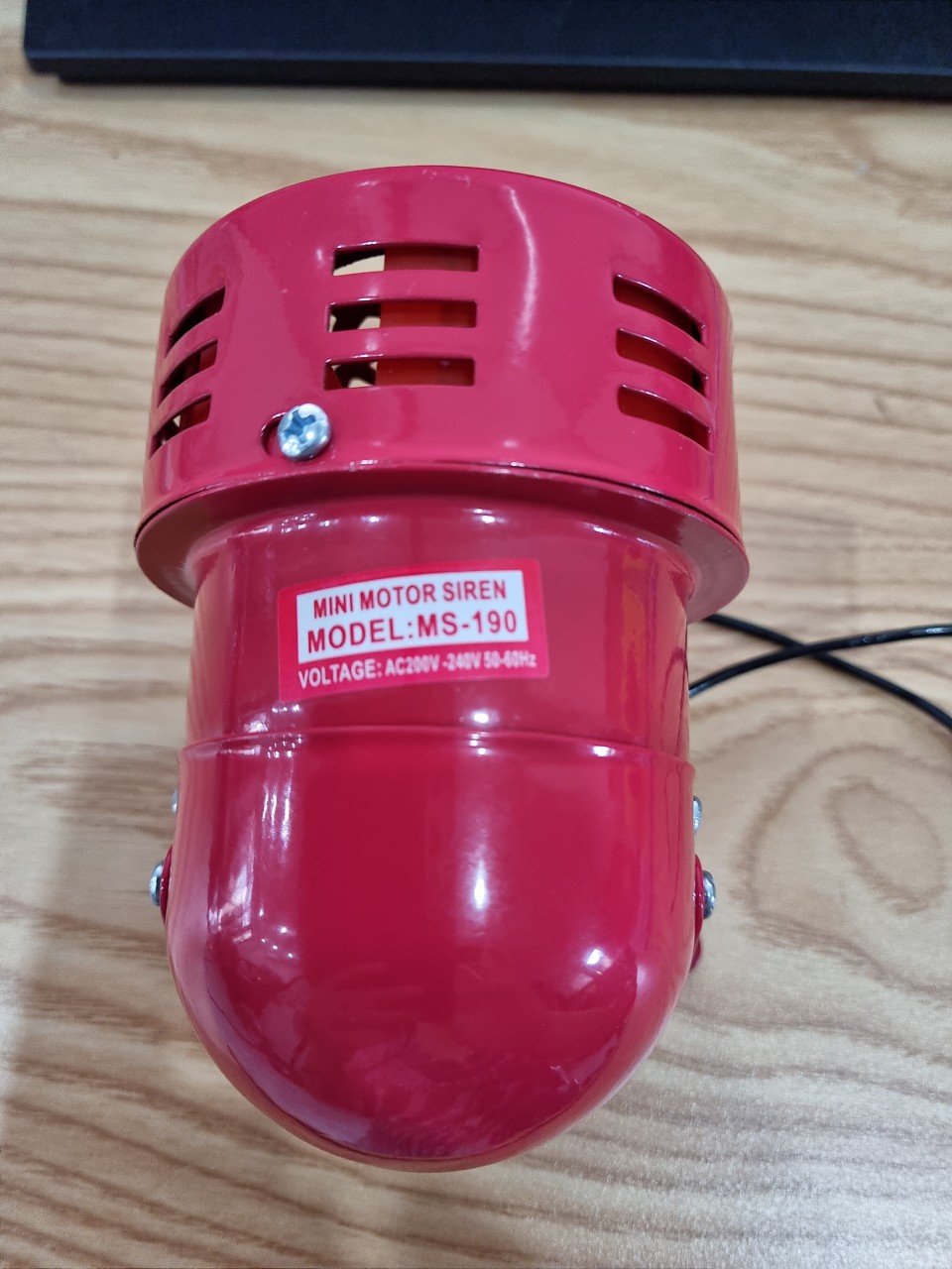 Còi hú xé gió báo động ms190 điện 220v 9