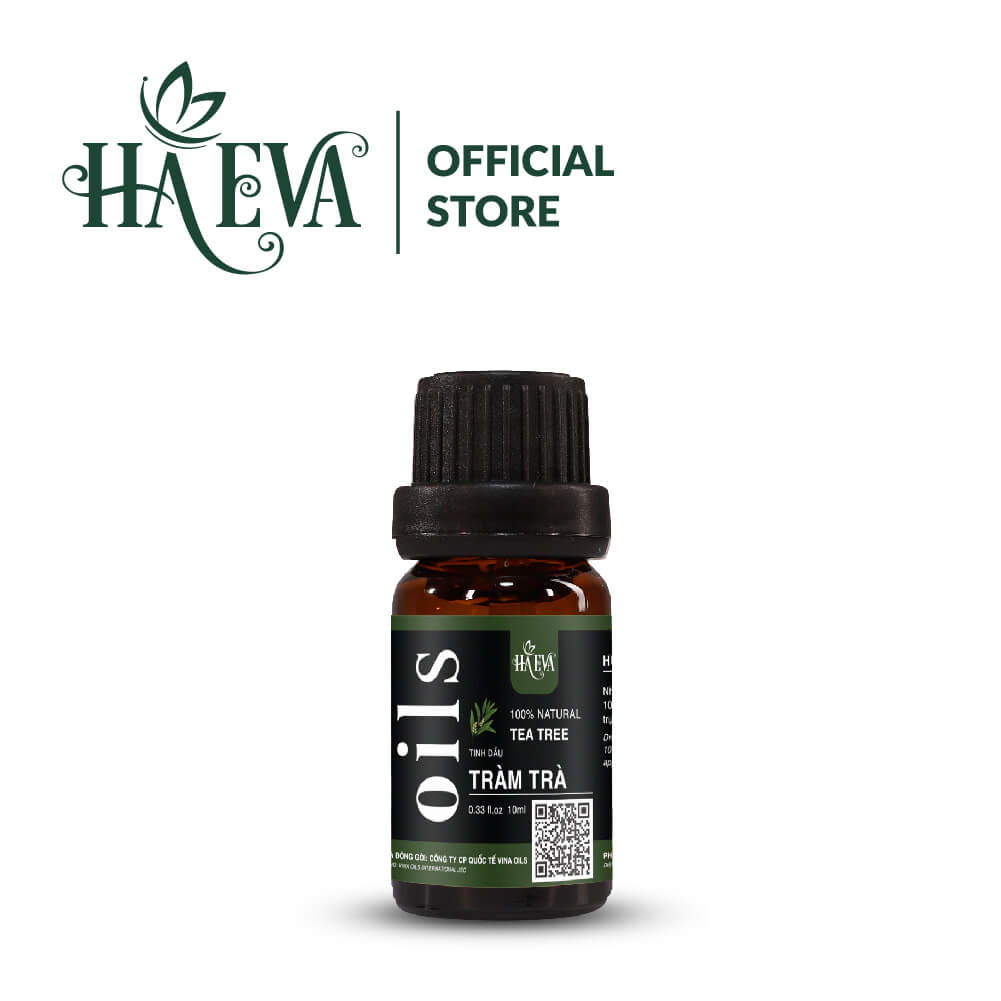 Tinh dầu xông Tràm Trà Haeva Cao Cấp,100% Thiên Nhiên, Thanh lọc, tạo không gian mát mẻ, dễ chịu, Chai 10ml/30m/100ml