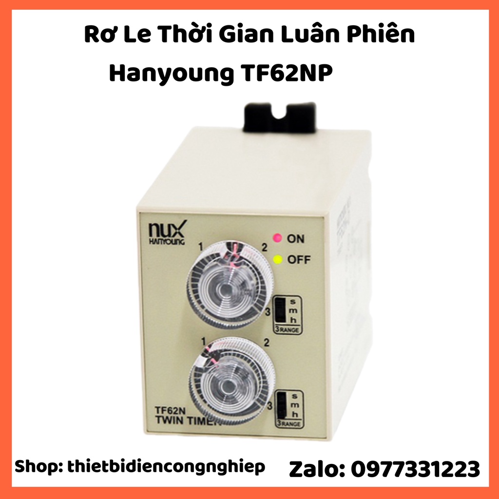 Rơ le thời gian luân phiên hanyoung tf62np-10d
