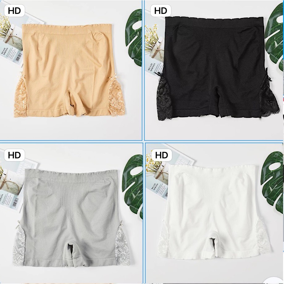 Quần lót nữ cotton Đùi cao cấp nâng mông, Quần Chíp Mặc Váy Nâng Mông ren đùi Chất Siêu Mát QL561