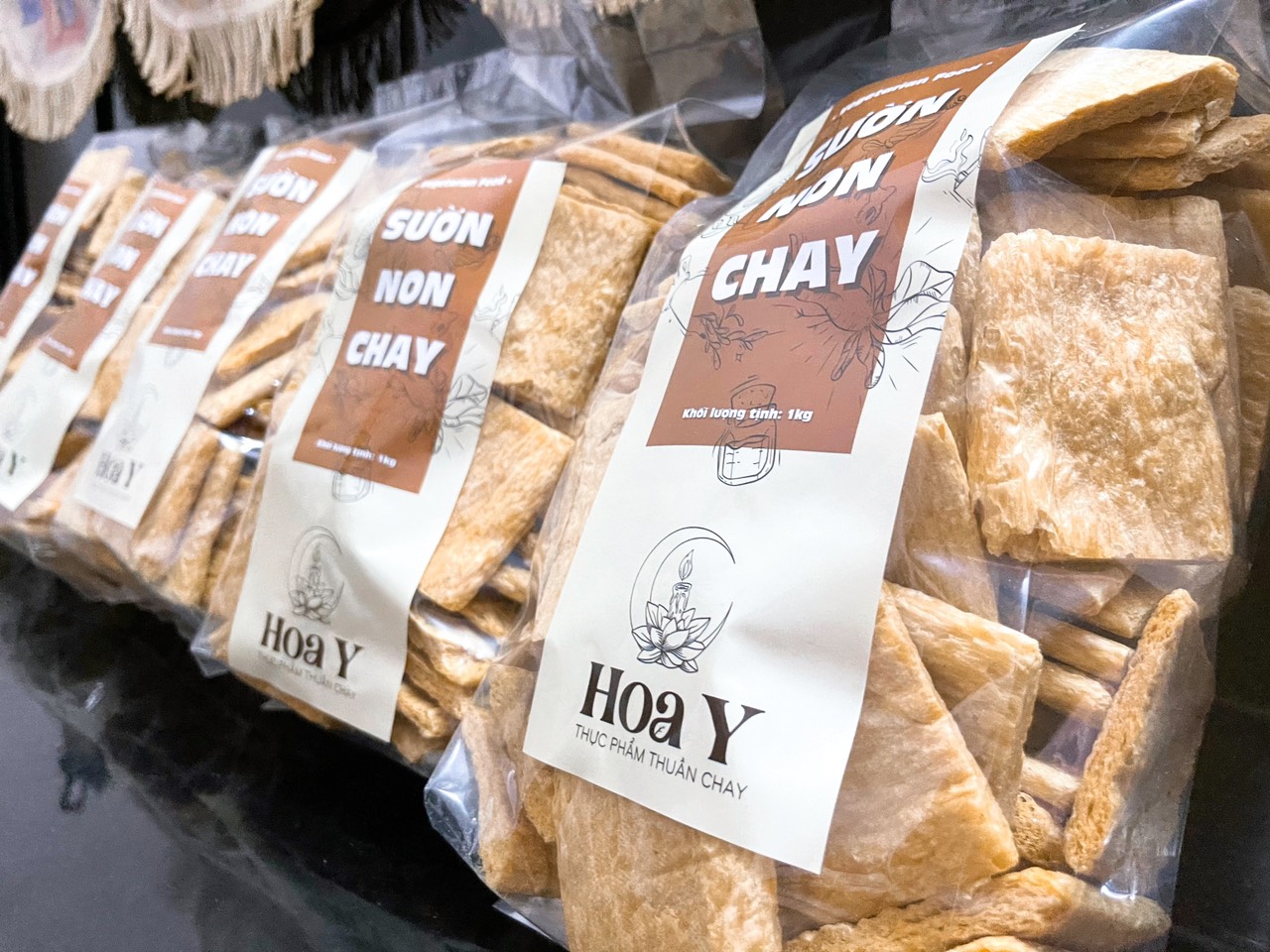 Sườn non chay hoa y