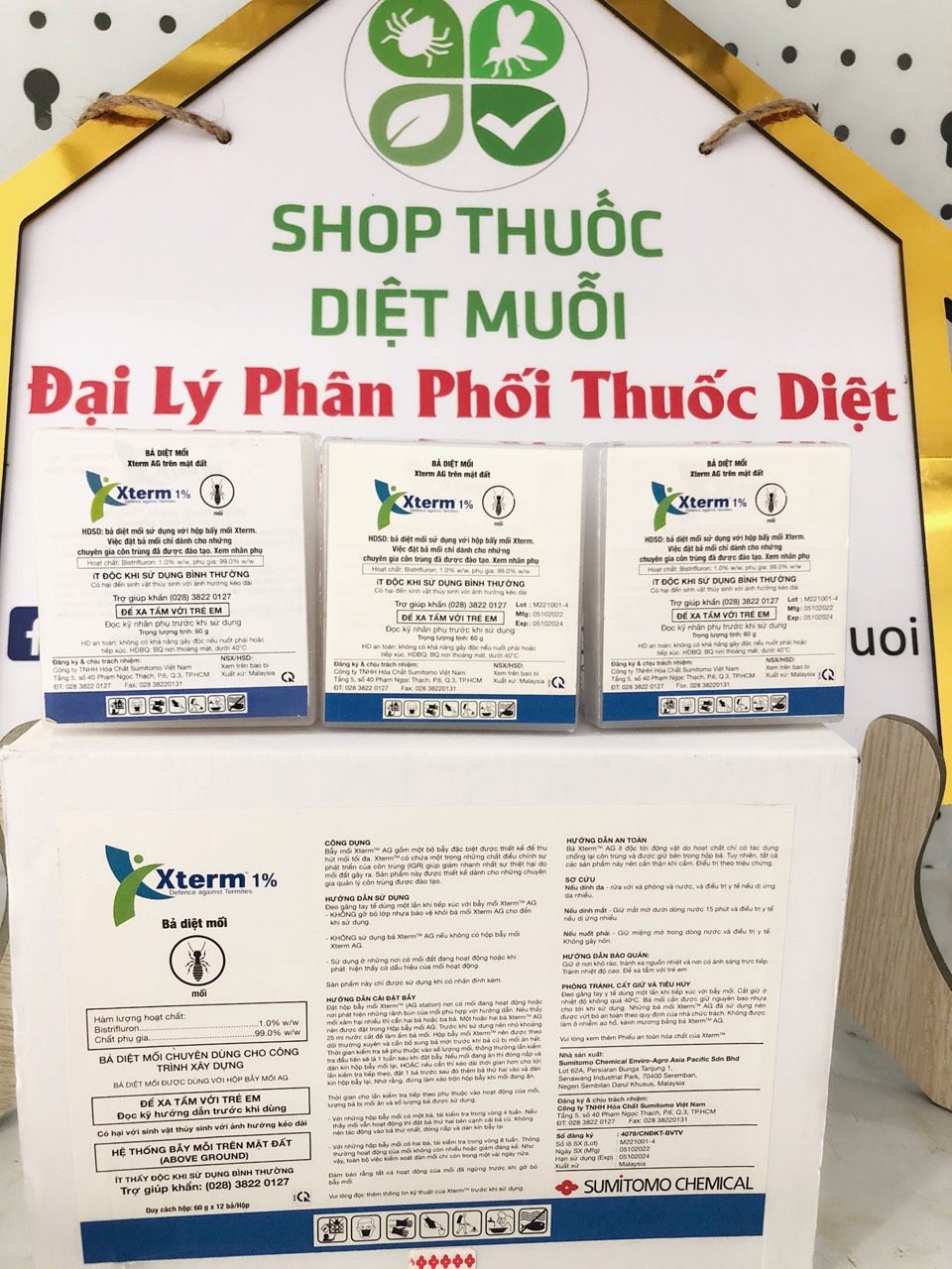 Bả diệt mối tận gốc Xterm Sumitomo Chemical