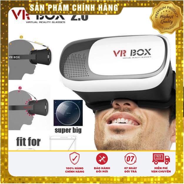 KÍNH THỰC TẾ ẢO XEM PHIM 3D VRBOX THẾ HỆ 2 - Chuyên Hàng Order Trung Quốc Nội Địa