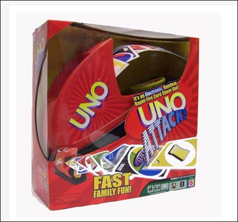 UNO Attack! Board Game Card Game Bộ Bài Uno với máy phát ngẫu nhiên cho người chơi 10 tuổi từ 7 tuổi