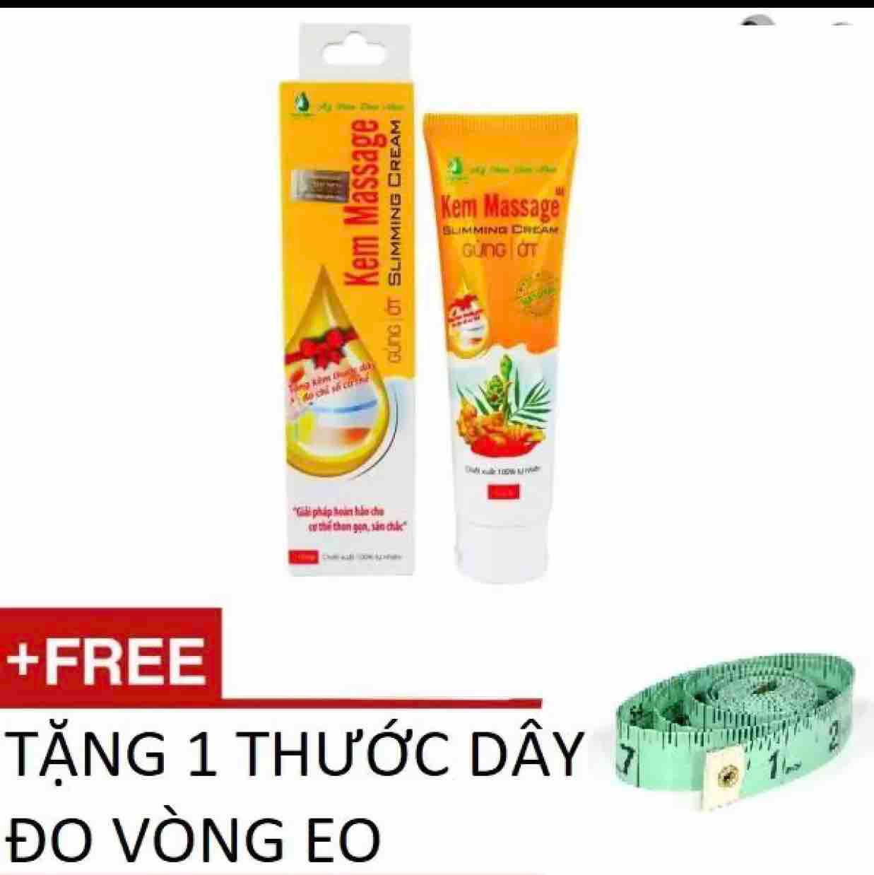 KEM MASSAGE TAN MỠ GỪNG ỚT NGÂN BÌNH