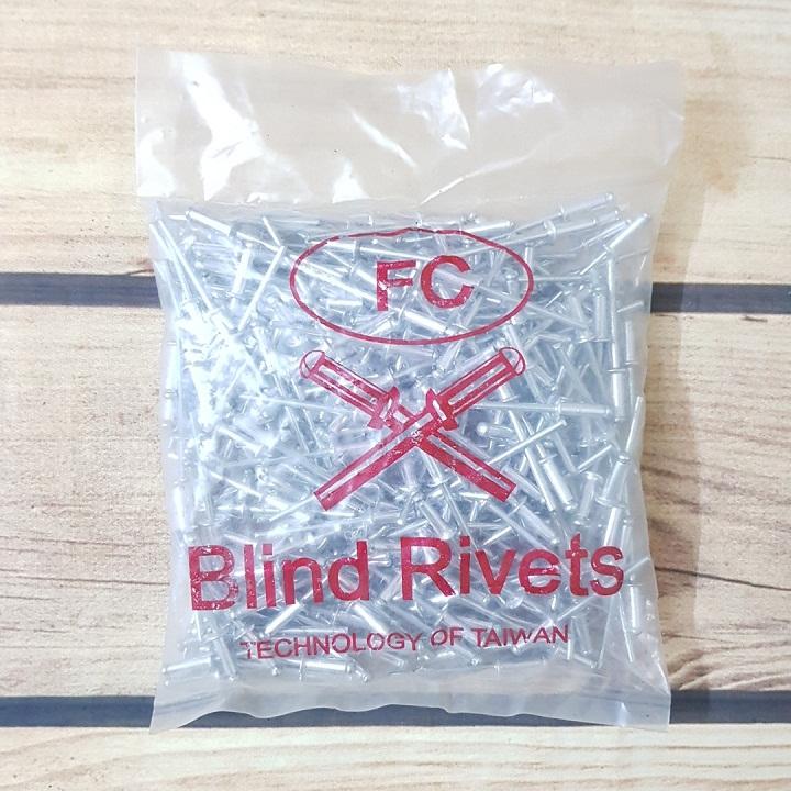 Gói 500 gram đinh rút rive nhôm 4x12mm