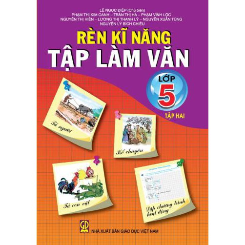 Sách - rèn kĩ năng tập làm văn lớp 5 - tập hai