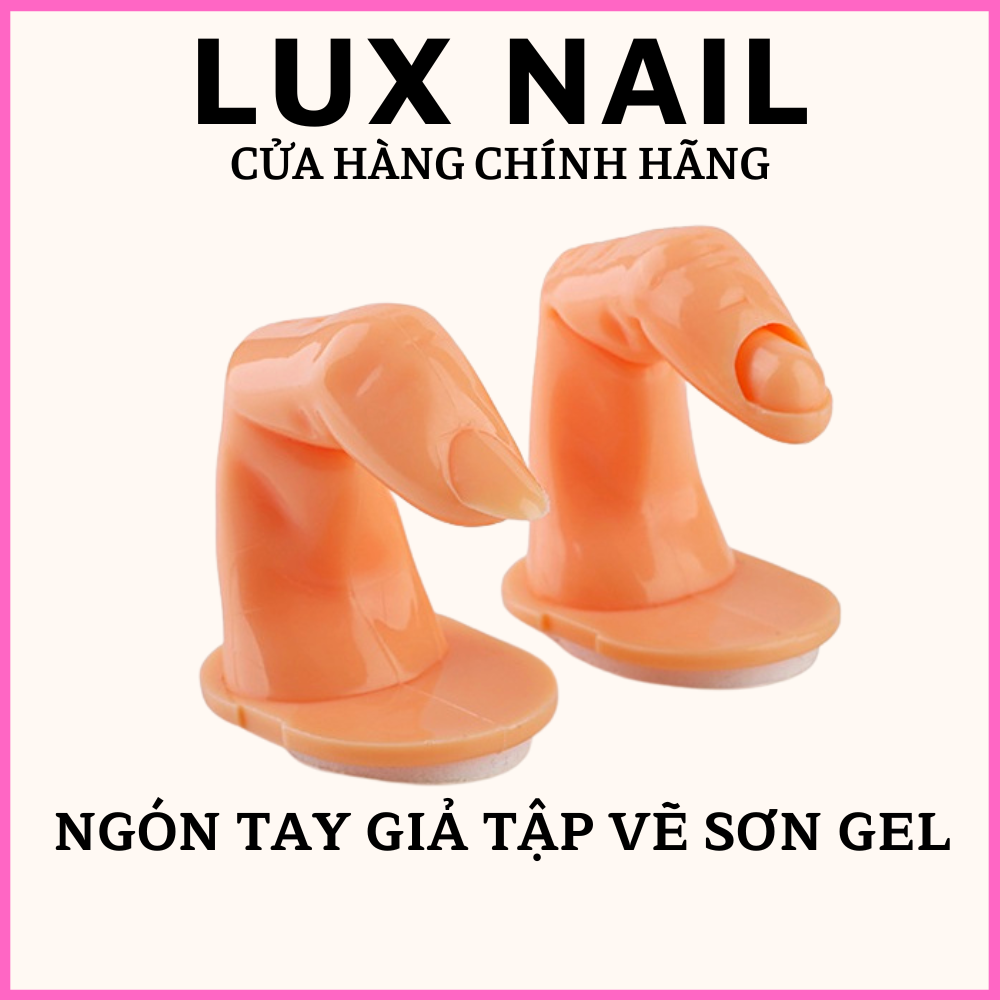 Ngón tay giả học nail , ngón học vẽ làm móng tay