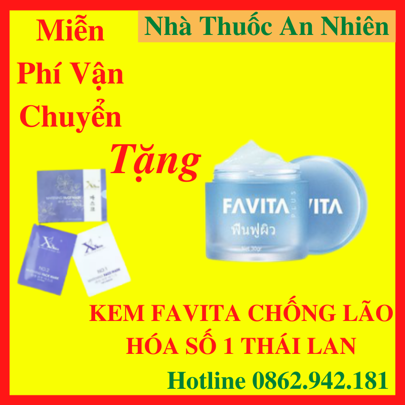 [Miễn Phí Ship][Tặng Mặt Nạ Dưỡng Da]Kem Ngừa Lão Hóa Favita Plus (Mẫu Mới) – Favita Plus Cream - Gấp Đôi Hiệu Quả Ngừa Lão Hóa Da Giảm Nếp Nhăn Mờ Nám Tàn Nhang Dưỡng Trắng Da Hiệu Quả - AN001