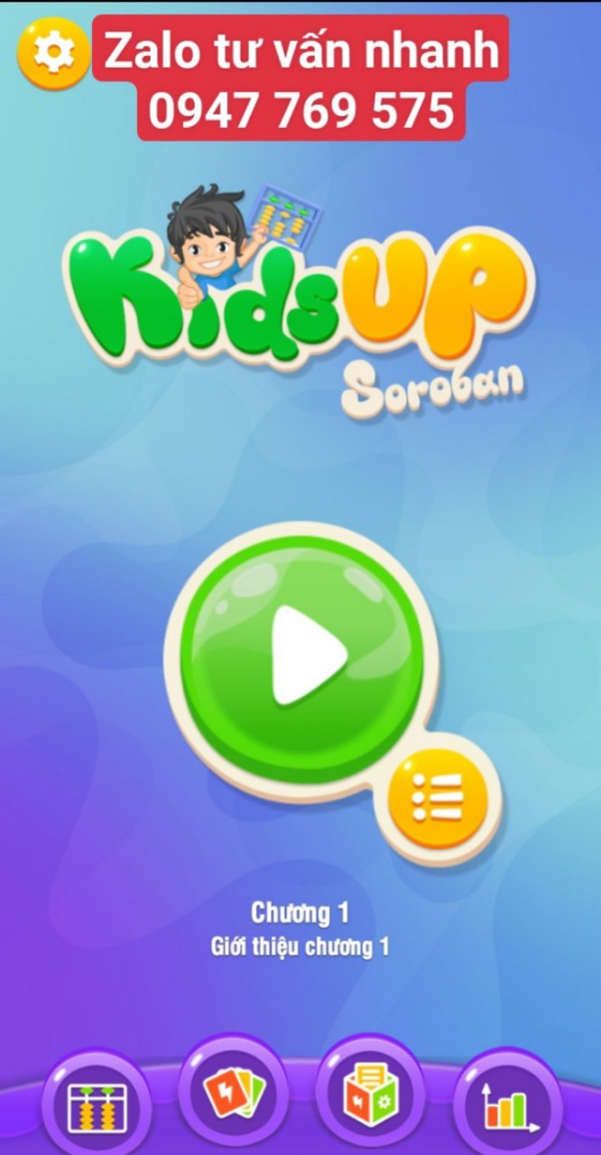 Kids up Soroban - Toán tính nhẩm bàn tính soroban siêu tốc