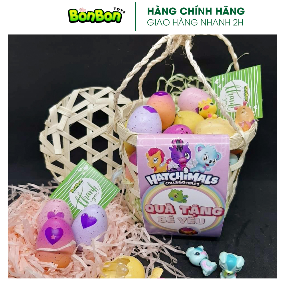 Trứng Hatchimals - giỏ 15 trứng không trùng mẫu thú