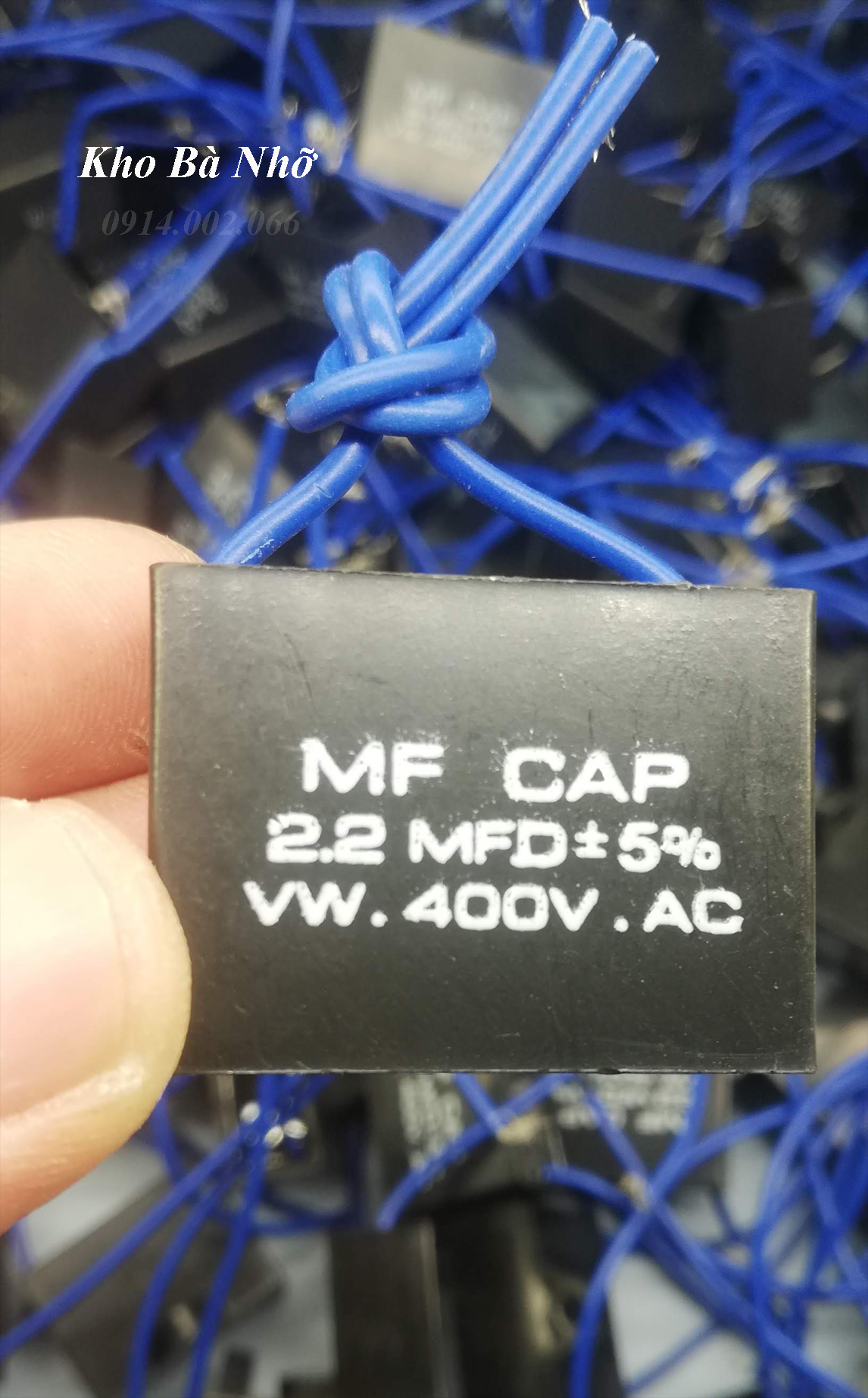 (2,2uf) Tụ quạt 2,2uf - CBB61 400VAC