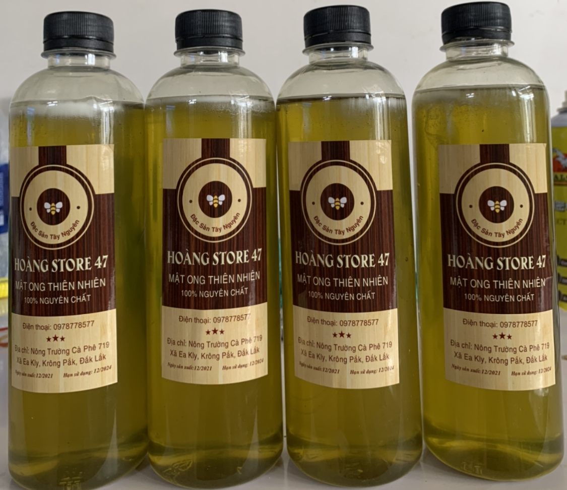3 lít mật ong bạc hà đồng văn - hà giang, 100% nguyên chất