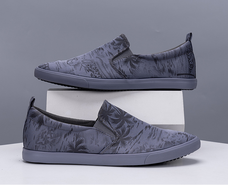 Giày lười nam - Slip on nam vải - Mã A2122X