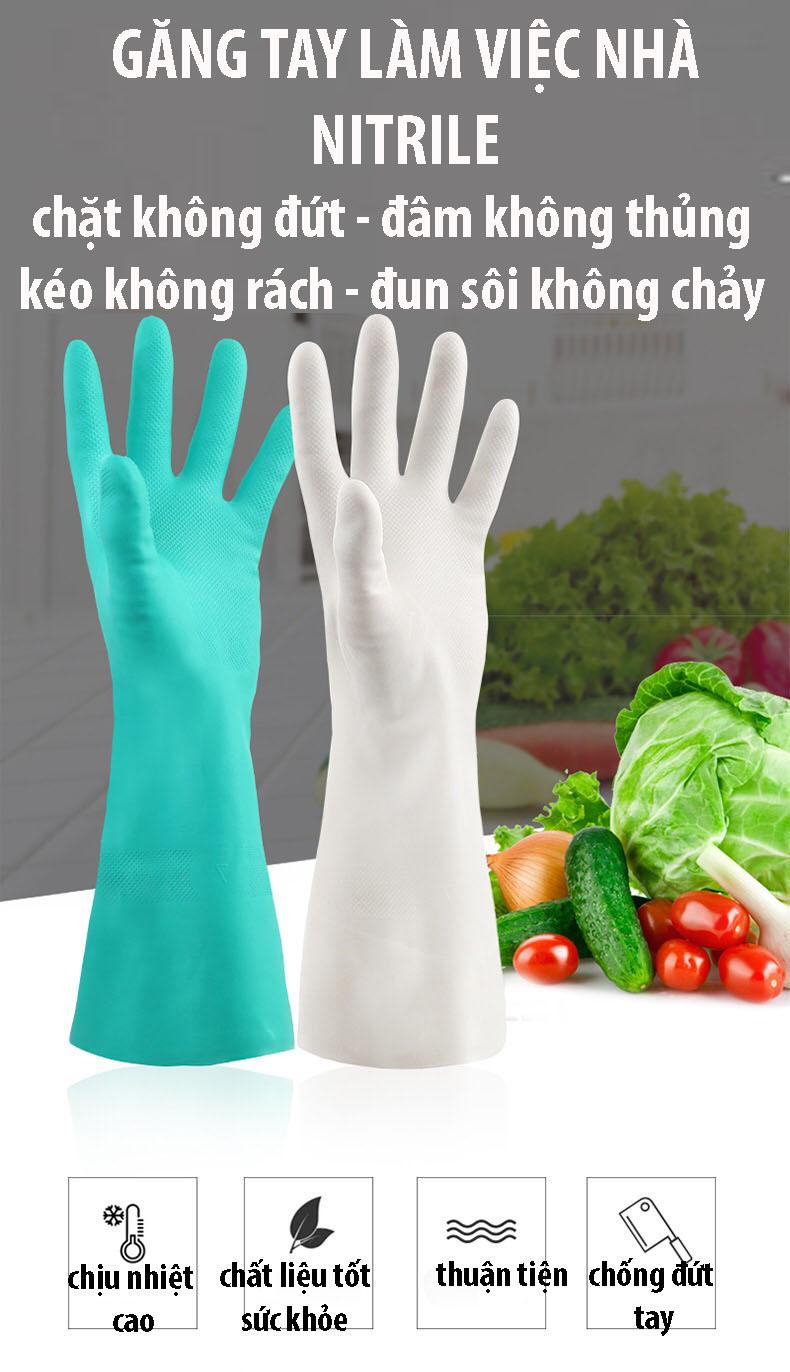 [HCM]Găng Tay Cao Su Nội Trợ Chống Đứt Tay Bao Tay Cao Su Cắt Không Đứt Đâm Không Thủng Kéo Không Rách