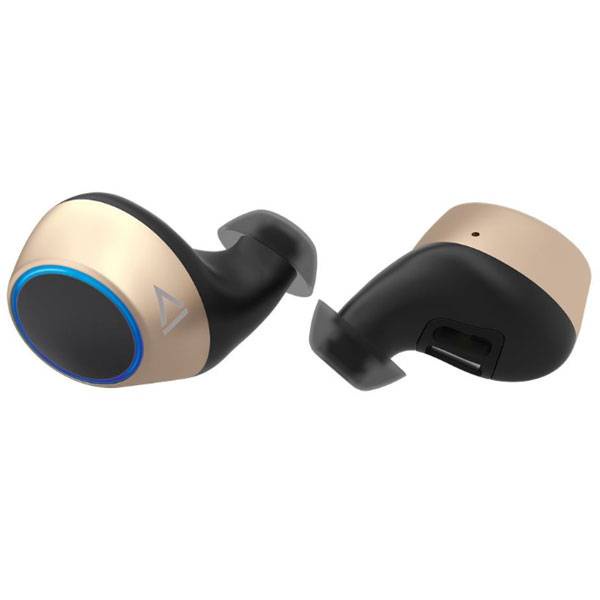 Tai Nghe Bluetooth Creative Outlier Gold, tích hợp mic, học tập, làm việc, dã ngoại, luyện tập thể thao - Chính Hãng