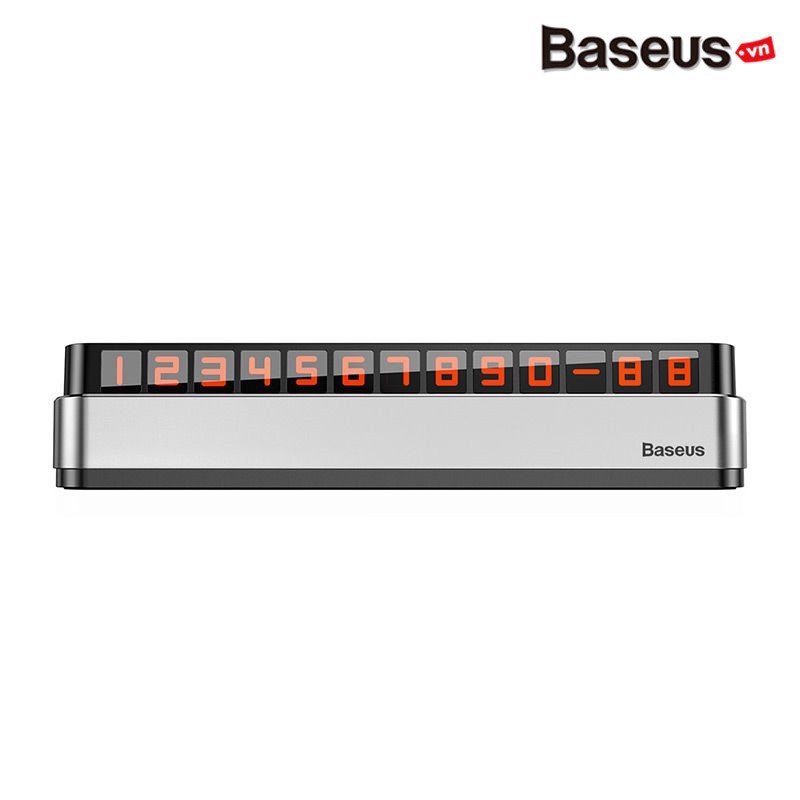 Bảng gắn số điện thoại cao cấp trên Taplo ô tô đến từ hãng Baseus, cam kết sản phẩm đúng mô tả, chất lượng đảm bảo