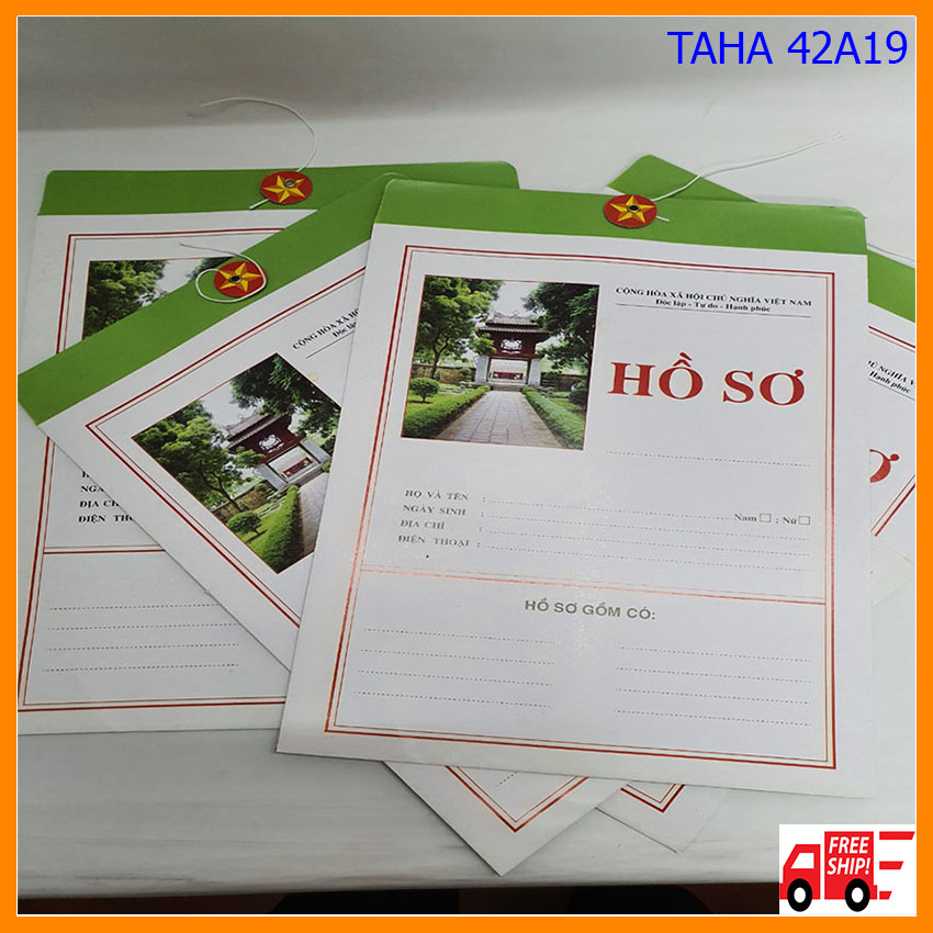 Combo 10 Túi hồ sơ xin việc có ruột HS01 TAHA 42A19