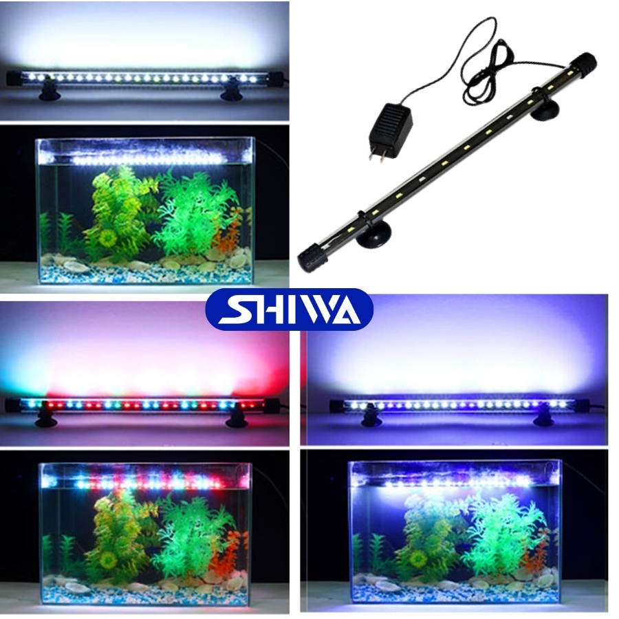 Đèn Led Trang Trí Bể Cá- Đèn Led Chìm Nhiều Màu Đủ Size Cho Hồ Cá Cảnh - SHIWA