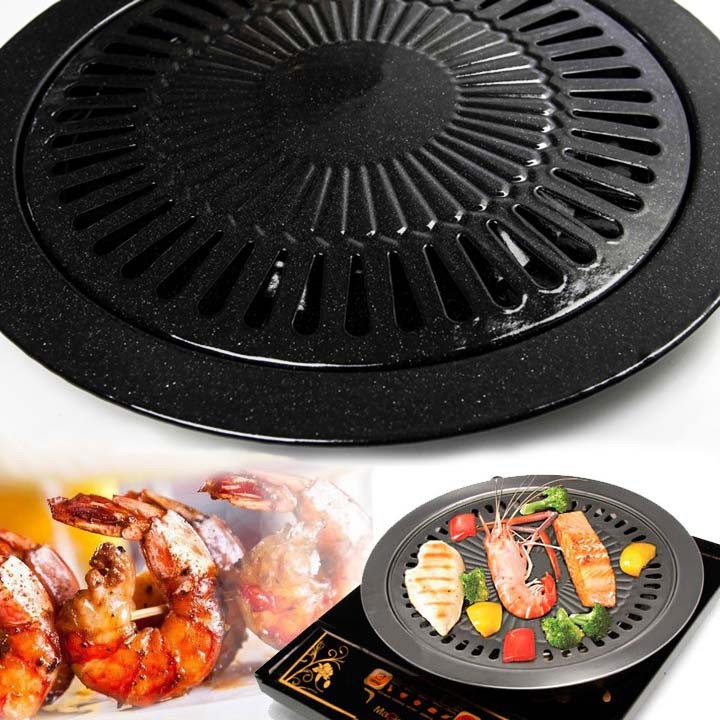 [HCM]Vỉ Nướng Men Chống Dính Công Nghệ Hàn Quốc