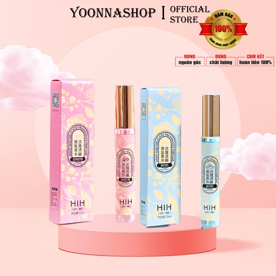 Nước hoa dạng lăn cao cấp hih 10ml thơm lâu quyến rũ | nước hoa chính hãng cho nam nữ 84123