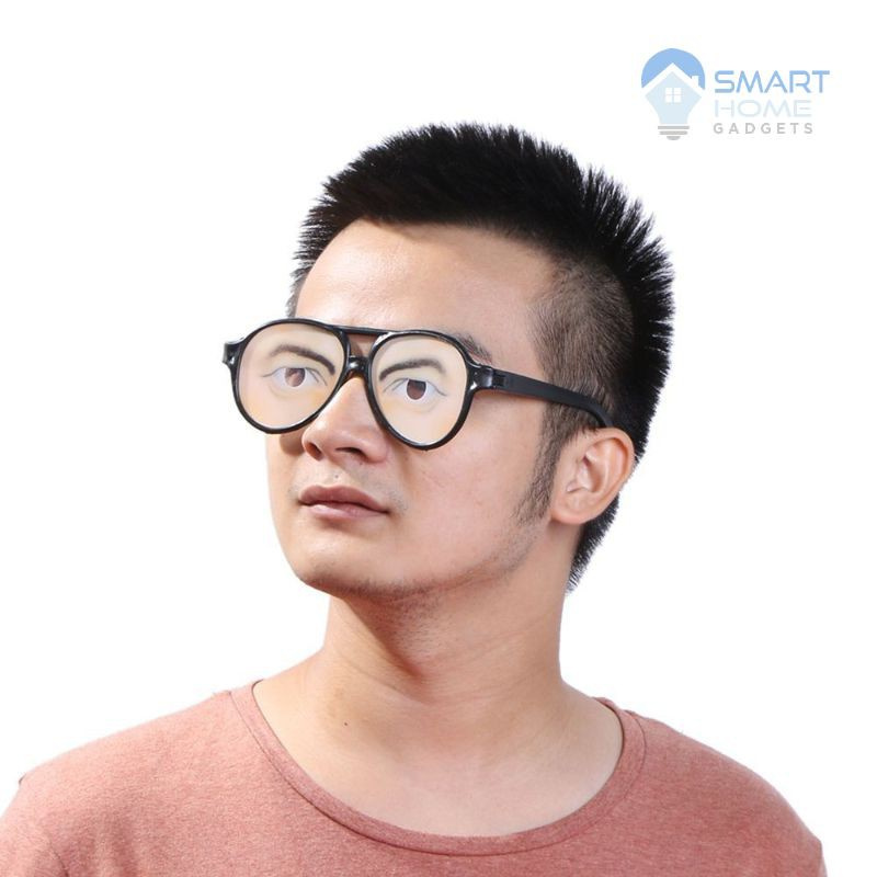 Đồ chơi giải trí troll bạn bè kính mắt giả khi ngủ