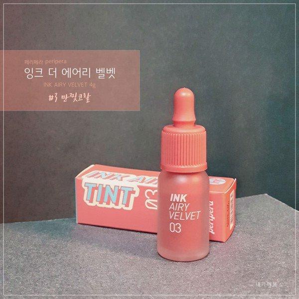 [6-11/12 VOUCHER GIẢM 8%]Son Kem Lì Peripera Ink Airy Velvet 2019