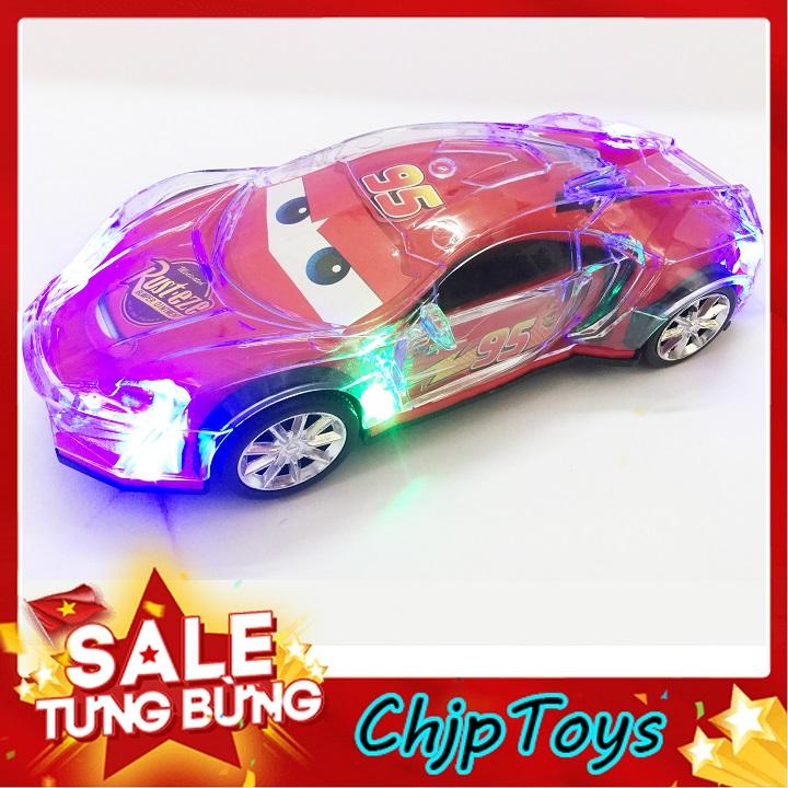 Đồ chơi mô hình - siêu xe macqueen chạy pin phát sáng 9918-4