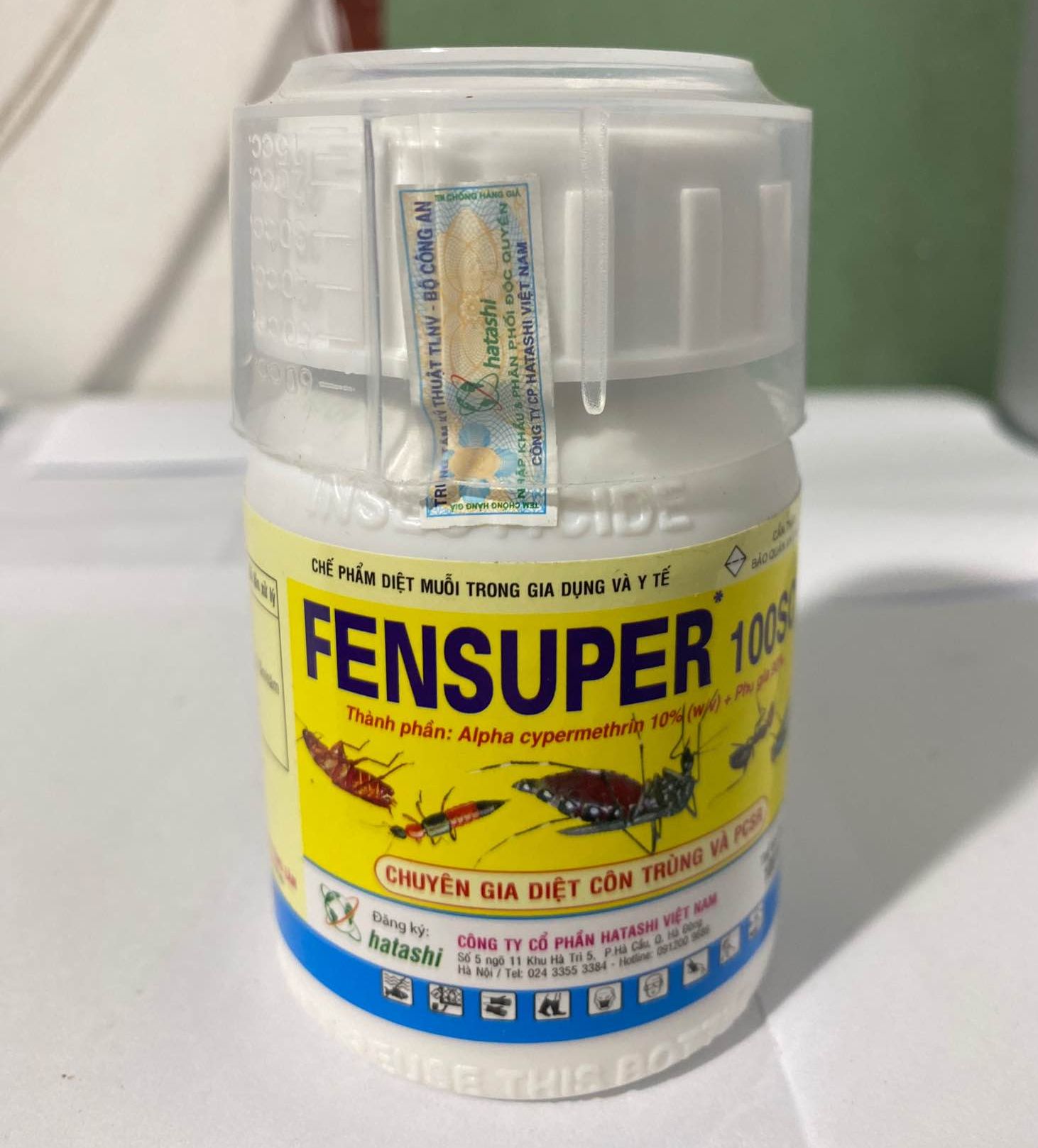 Thuốc xịt muỗi y tế Fensuper 100sc diệt muỗi kiến gián hiệu quả không mùi