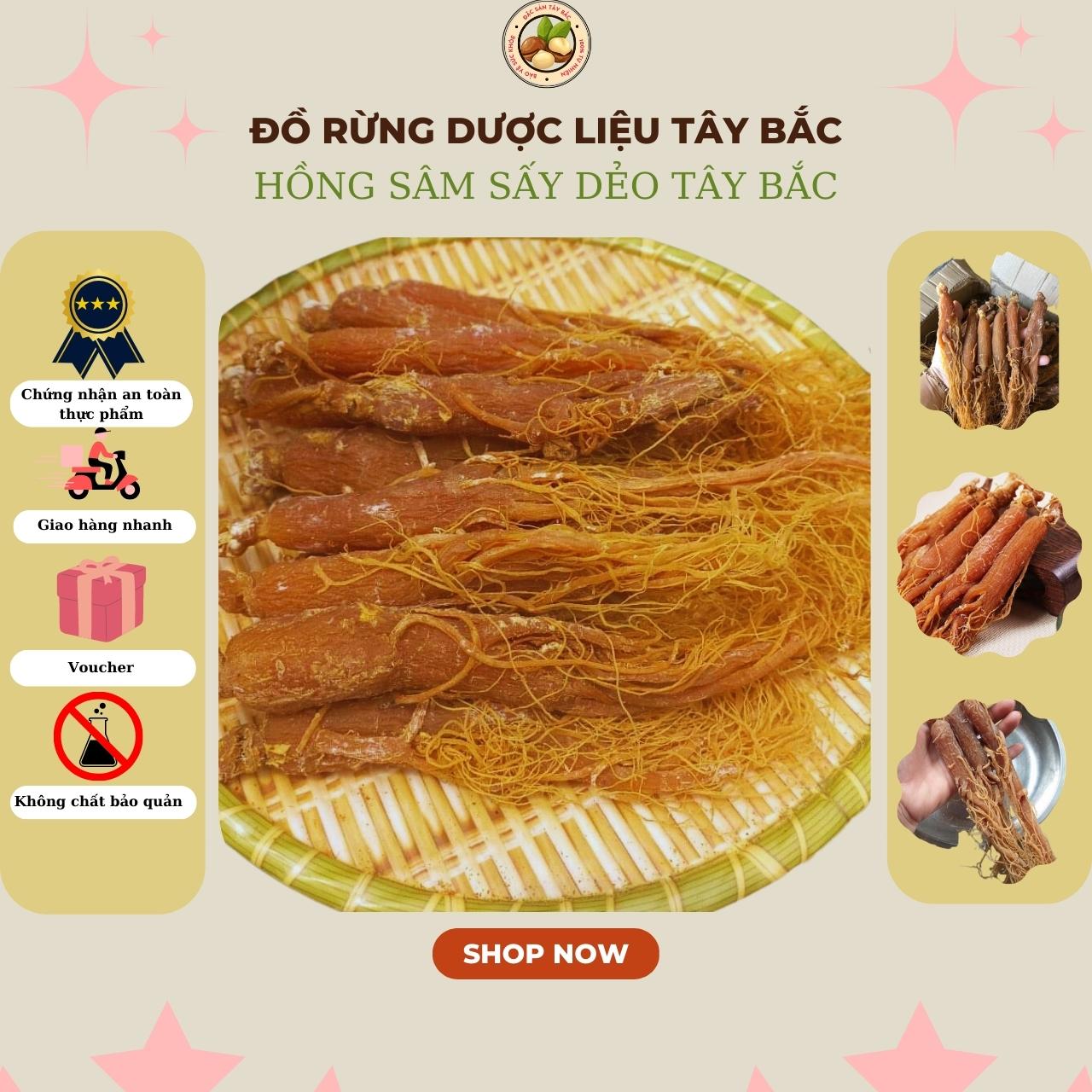 Củ Nhân Sâm Hàn Quốc sấy dẻo - trọng lượng 1kg - Sản phẩm cực kỳ tốt cho sức khỏe