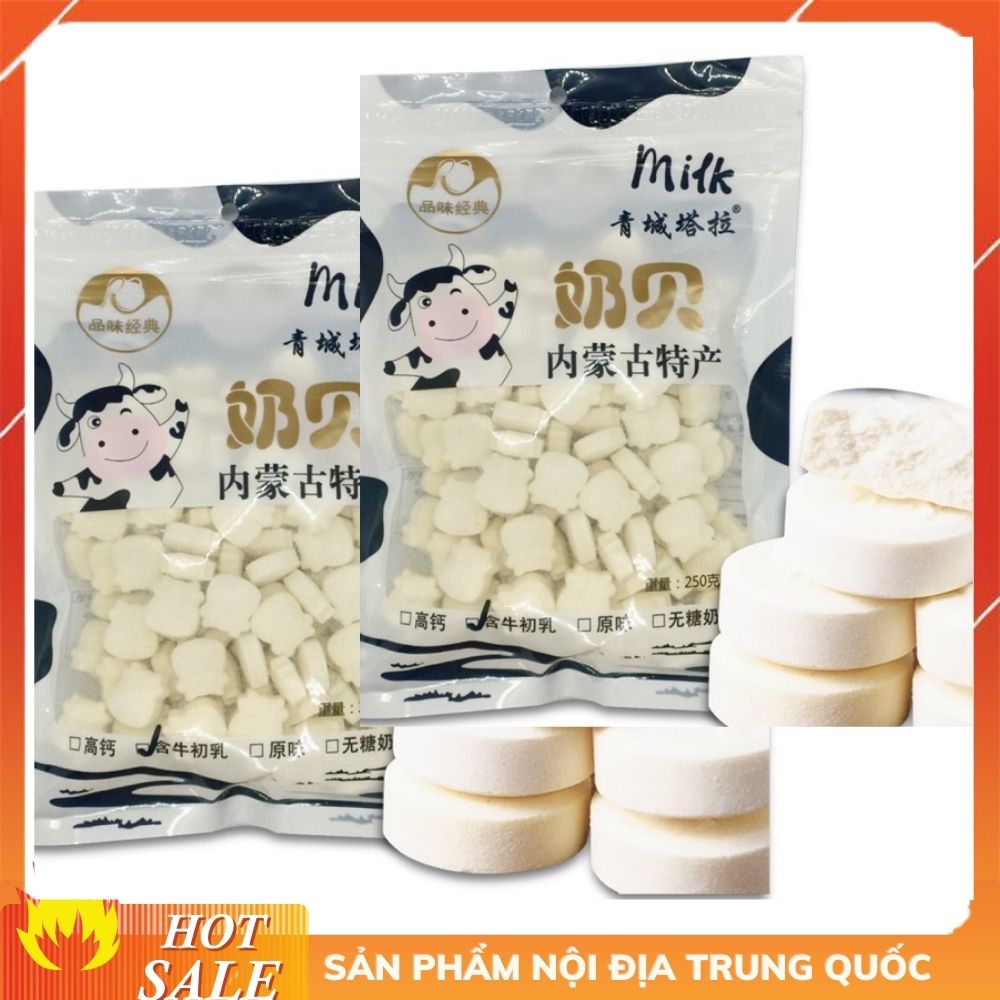 Kẹo sữa bò non đặc sản Nội Mông Trung Quốc gói 250g