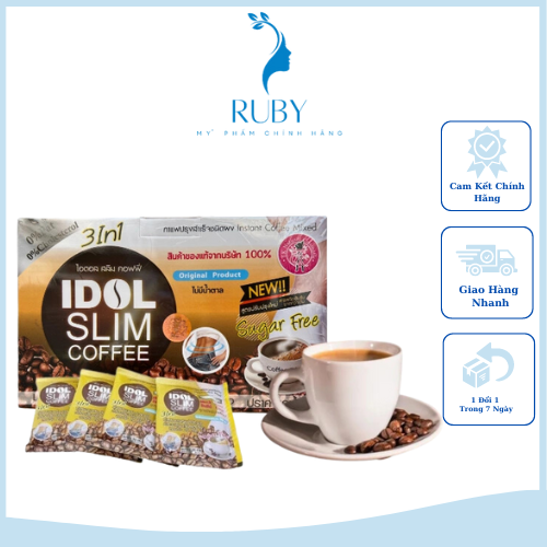 Giảm cân cafe idol slim-giảm cân cà phê idol Thái Lan 3-5kg